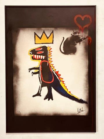 ArtRat - BANKSY x BASQUIAT Tribute - Urban Kingdom