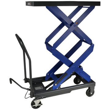 Verrijdbare heftafel hoog 300kg, Verzenden