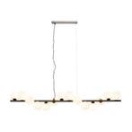 *WOONWINKEL* Kare Design Scala Balls Milky Black Brede Hangl, Huis en Inrichting, Lampen | Hanglampen, Verzenden, Nieuw