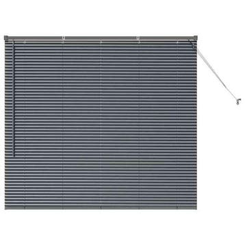 Zonwering donkergrijs 130x145 cm - Voordelige retourkans, Ophalen of Verzenden, Zo goed als nieuw, Grijs