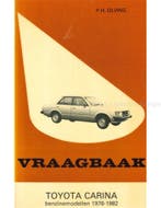 1978 - 1982 TOYOTA CARINA BENZINE VRAAGBAAK NEDERLANDS, Auto diversen