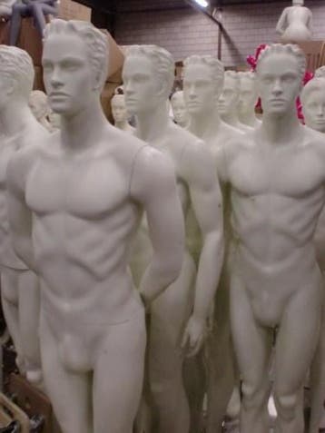 Gestyleerde damerfiguren met hoofd