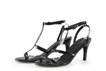 Sacha Sandalen in maat 38 Zwart, Verzenden, Zwart, Sandalen of Muiltjes, Zo goed als nieuw