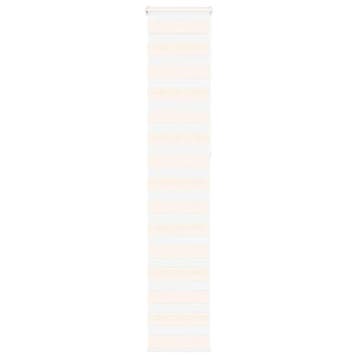 vidaXL Zebra rolgordijn 50x230 cm stofbreedte 45,9cm, Verzenden, Nieuw, Beige