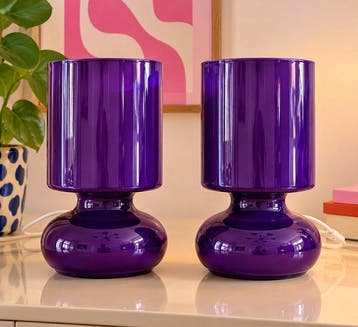 IKEA - IKEA - Tafellamp (2) - LYKTA - Glas - IKEA LYKTA
