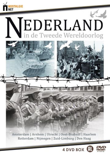 Nederland In De Tweede Wereldoorlog - 4DVD, Cd's en Dvd's, Ophalen of Verzenden, Nieuw in verpakking