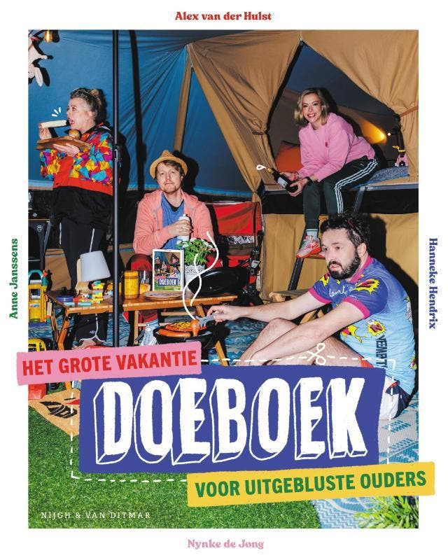 Het grote vakantie doeboek voor uitgebluste ouders, Boeken, Hobby en Vrije tijd, Zo goed als nieuw, Verzenden