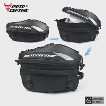 Motocentric Waterdichte Motorfiets Bagagedrager Tas - Uitbre, Motoren, Verzenden, Nieuw