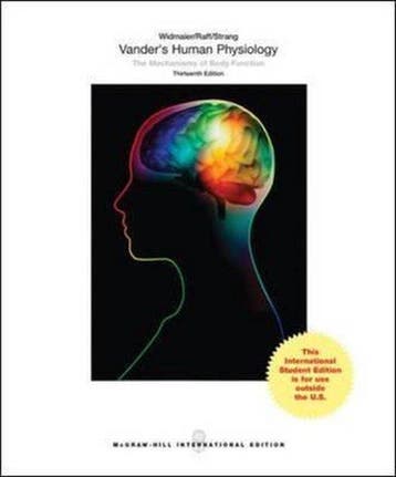 Vanders Human Physiology - Eric Widmaier 9781259080821, Boeken, Verzenden, Gelezen, Eric Widmaier
