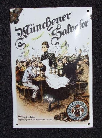 Salvator Bier Münchner Paulaner Bräu Brauerei - Salvator