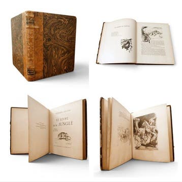 Rudyard Kipling - Le Livre de la Jungle - 1920, Antiek en Kunst, Antiek | Boeken en Bijbels