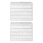 GGM Gastro | (2 stuks) Geplastificeerd draagrooster - |, Witgoed en Apparatuur, Grillplaten, Verzenden, Nieuw