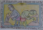 Frédéric Bruly-Bouabré (1923-2014) - Working