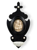Wijwatervat - 1860-1890 - Sint-Jozef met Jezus