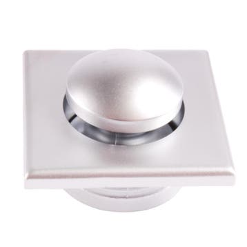 Mini Knop+Ring Vierkant Pushlock Nikkel Mat 2st., Caravans en Kamperen, Ophalen of Verzenden, Nieuw