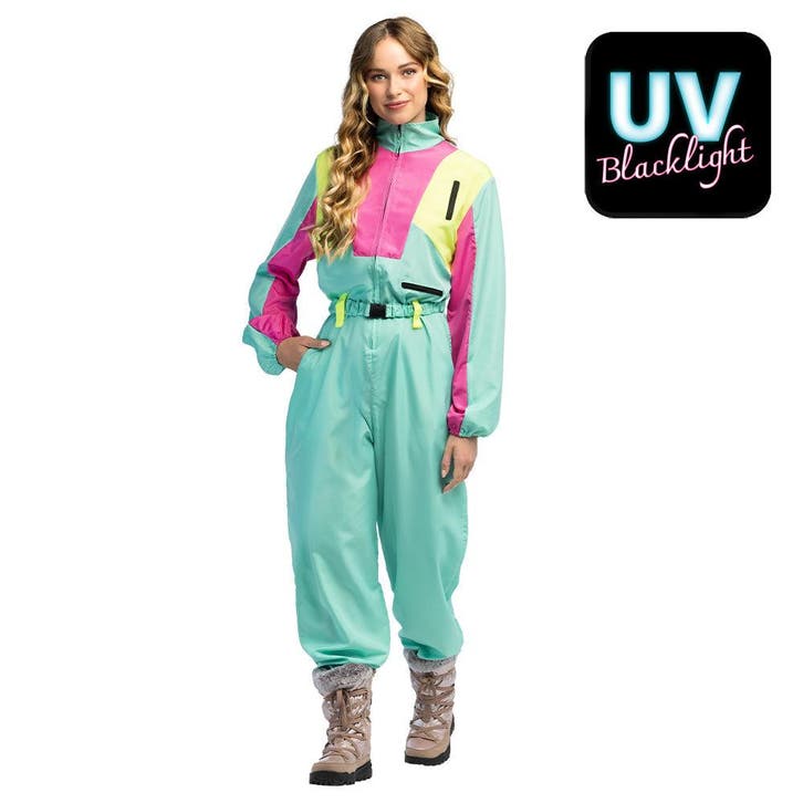 Skipak Snow Blizzard Babe | Retro Apres Skipak Dames - S, Kleding | Dames, Carnavalskleding en Feestkleding, Verzenden