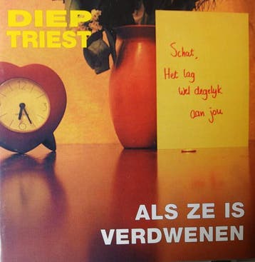 cd - Diep Triest - Als Ze Is Verdwenen, Verzenden, Zo goed als nieuw