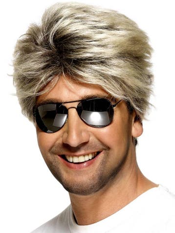 80s street pruik man, Ophalen of Verzenden, Nieuw