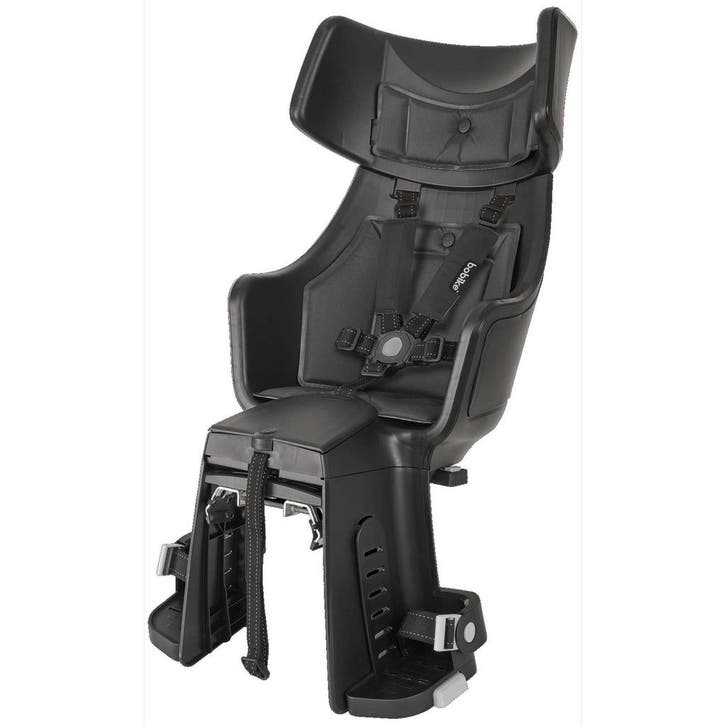 Bobike Maxi Exclusive Plus Tour Urban Black achterstoeltje m, Fietsen en Brommers, Fietsaccessoires | Fietsstoeltjes, Nieuw, Verzenden