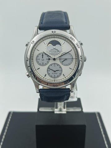 Seiko - Chronograph-Moonphase - Zonder minimumprijs - Heren