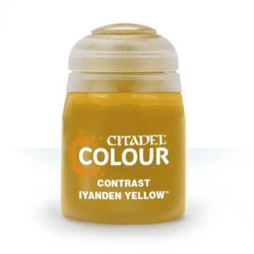 Warhammer Colour Contrast: Iyanden Yellow (18ml), Hobby en Vrije tijd, Verzenden, Nieuw