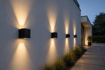 Akzent outdoor wall light - Wandlamp (2) - accent - Metaal -