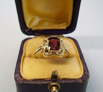 Zonder minimumprijs - Ring - 8 karaat Geel goud - 2.20ct., Nieuw