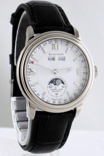 Blancpain - Leman Quantième Complet - 2763- 1542A-53 - Heren, Nieuw