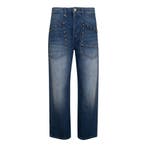 MAC • blauwe Baggy straight glam jeans • 36, MAC, Verzenden, Nieuw, Blauw