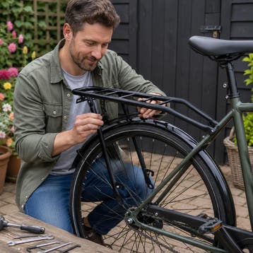 Falkx FG2202A drager 56/58 alu Cargo Mat-zwart (Fiets), Ophalen of Verzenden, Nieuw