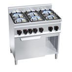 GGM Gastro | Gasfornuis - Lorenzo 600 - 900x600mm - 32,0 kW, Verzenden