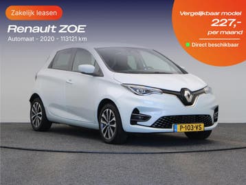 Renault ZOE | Zakelijk Leasen vanaf 117,- p/mnd, Nieuw, Financial lease, Lease, ZOE