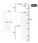 Smal Kastje met Deuren – Wandmontage 60×15×50, Verzenden, Nieuw