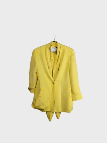 Escada Bomber Jacket Dames maat L Geel Vintage, Ophalen of Verzenden, Nieuw