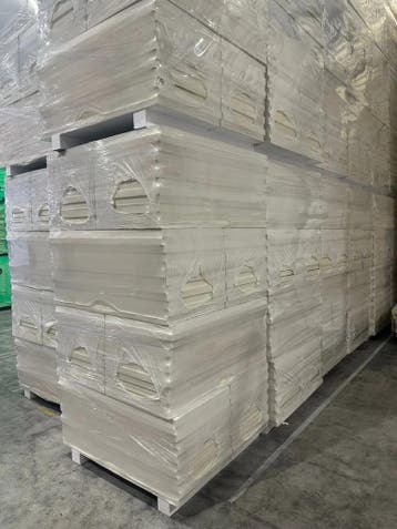 B-keus PIR 2-zijdig aluminium Tand & Groef 1200x600x140mm, Nieuw, Minder dan 4 cm, Minder dan 5 m²