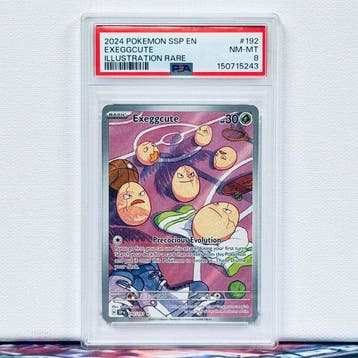 Pokémon Graded card - EXEGGCUTE #192 - Pokémon - PSA 8, Nieuw