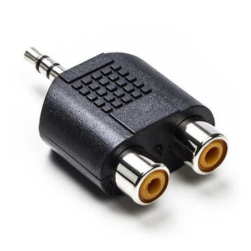 Tulp naar 3.5 mm jack adapter | V  M | Nedis (Stereo), Verzenden, Nieuw