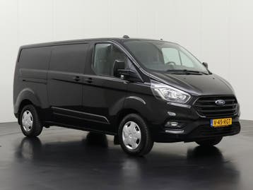 Ford Transit Custom 2.0TDCi 130PK Lang Limited | Leder, Gebruikt, Euro 6, Zwart, Leder