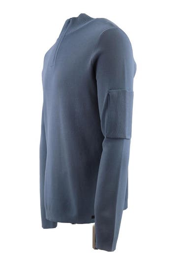 Genti Trui in maat L Blauw, Kleding | Heren, Verzenden, Gedragen, Blauw, Genti