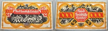 1000 Mark 1922-12-15 Stadtsparkasse Bielefeld, Verzenden