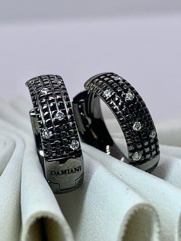 Damiani - Oorbellen goud Diamant (Natuurlijk) - Luxe en, Nieuw