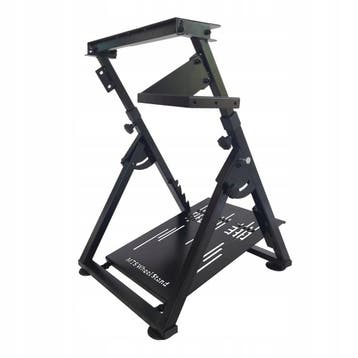 Wheel stand - Racestuur standaard - Stuurwielhouder - Zwart, Verzenden, Zo goed als nieuw