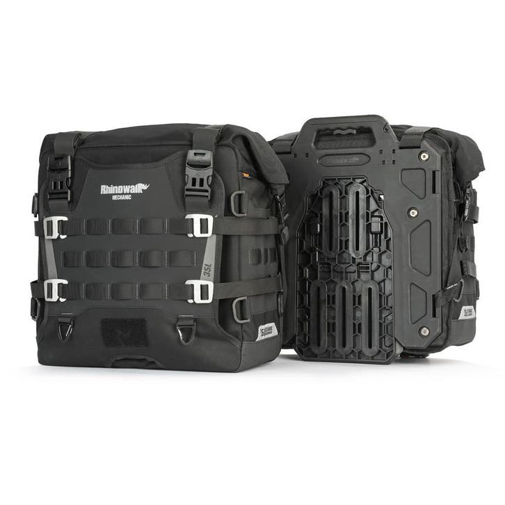 Mechanic 35L quick release motor zijtassen, Motoren, Accessoires | Koffers en Tassen, Nieuw, Verzenden