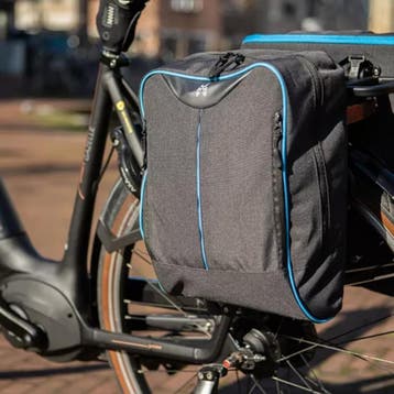 Lynx Dubbele Fietstas Joshua Double &ndash; 20L Zwart, Ophalen of Verzenden, Nieuw