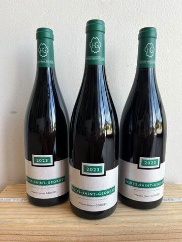 2023 Maison Henri Gouges - Nuits St. Georges - 3 Flessen, Nieuw