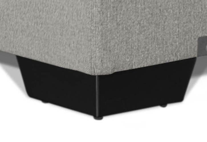 Caresse Slede poot metaal - 200x200/210, Huis en Inrichting, Slaapkamer | Bedden