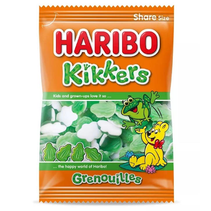 Haribo Kikkers 250gr, Hobby en Vrije tijd, Taarten en Cupcakes maken, Nieuw, Verzenden