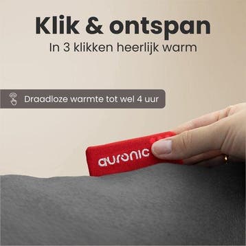 2dekans | Auronic Warmtekussen - Classic - 45x60 - Draadloos, Ophalen of Verzenden, Zo goed als nieuw