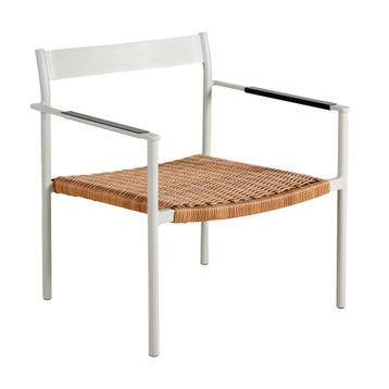 *WOONWINKEL* Brafab DK Tuin Lounge Stoel Lichtgrijs Aluminiu, Verzenden, Nieuw, Kunststof