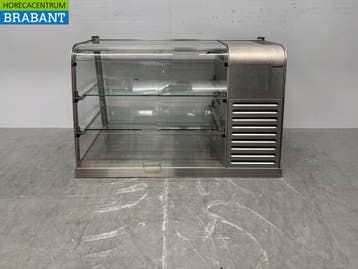 RVS Culion Koelvitrine 3 Kleppen 116 cm 230V Horeca, Ophalen of Verzenden, Gebruikt